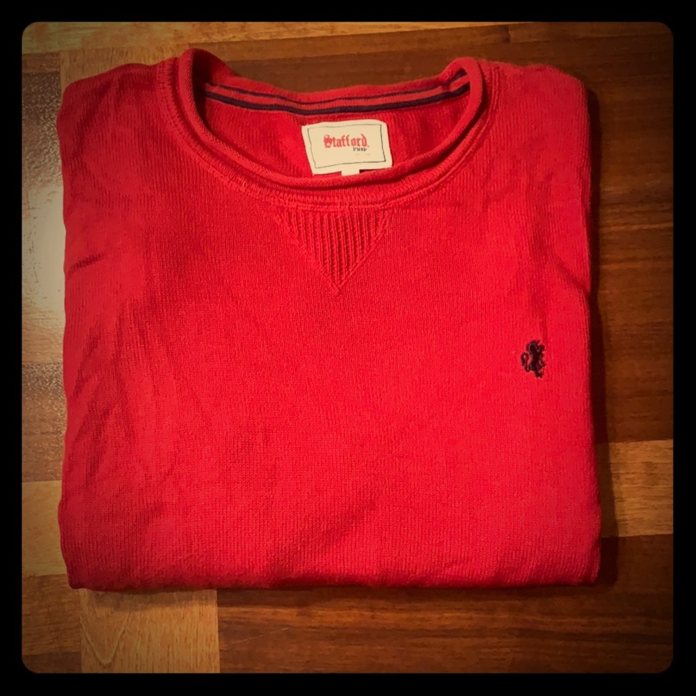 XXL Red Stafford Sweater